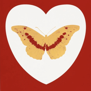 I Love You (White, Red, Cool gold, Poppy Red)
